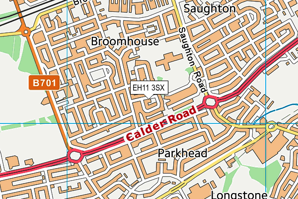 EH11 3SX map - OS VectorMap District (Ordnance Survey) EH11 3SX map - OS VectorMap District (Ordnance Survey)