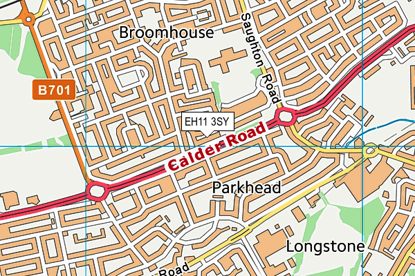EH11 3SY map - OS VectorMap District (Ordnance Survey) EH11 3SY map - OS VectorMap District (Ordnance Survey)