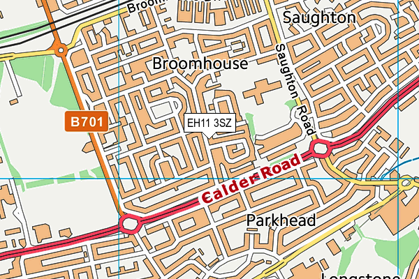 EH11 3SZ map - OS VectorMap District (Ordnance Survey) EH11 3SZ map - OS VectorMap District (Ordnance Survey)