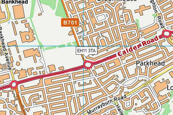 EH11 3TA map - OS VectorMap District (Ordnance Survey) EH11 3TA map - OS VectorMap District (Ordnance Survey)