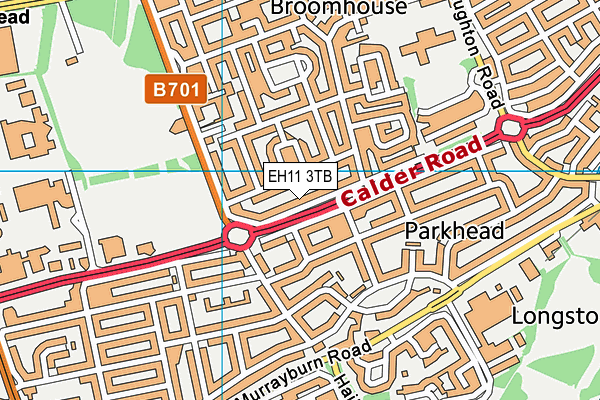 EH11 3TB map - OS VectorMap District (Ordnance Survey) EH11 3TB map - OS VectorMap District (Ordnance Survey)