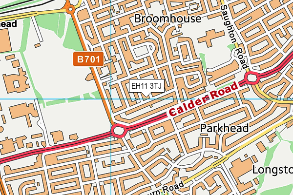 EH11 3TJ map - OS VectorMap District (Ordnance Survey) EH11 3TJ map - OS VectorMap District (Ordnance Survey)