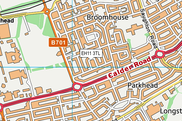 EH11 3TL map - OS VectorMap District (Ordnance Survey) EH11 3TL map - OS VectorMap District (Ordnance Survey)