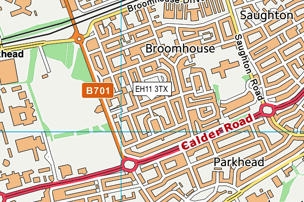 EH11 3TX map - OS VectorMap District (Ordnance Survey) EH11 3TX map - OS VectorMap District (Ordnance Survey)