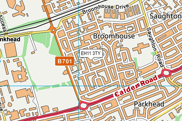EH11 3TY map - OS VectorMap District (Ordnance Survey) EH11 3TY map - OS VectorMap District (Ordnance Survey)