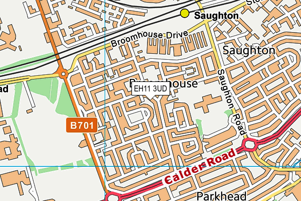 EH11 3UD map - OS VectorMap District (Ordnance Survey) EH11 3UD map - OS VectorMap District (Ordnance Survey)