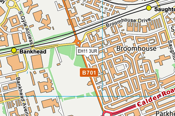 EH11 3UR map - OS VectorMap District (Ordnance Survey) EH11 3UR map - OS VectorMap District (Ordnance Survey)