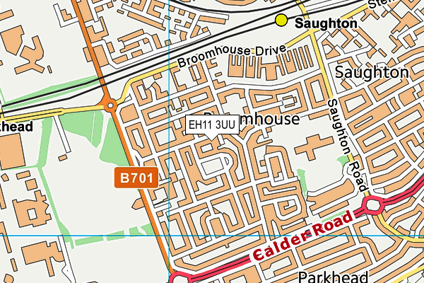 EH11 3UU map - OS VectorMap District (Ordnance Survey) EH11 3UU map - OS VectorMap District (Ordnance Survey)