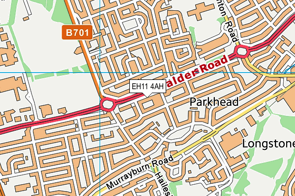 EH11 4AH map - OS VectorMap District (Ordnance Survey) EH11 4AH map - OS VectorMap District (Ordnance Survey)