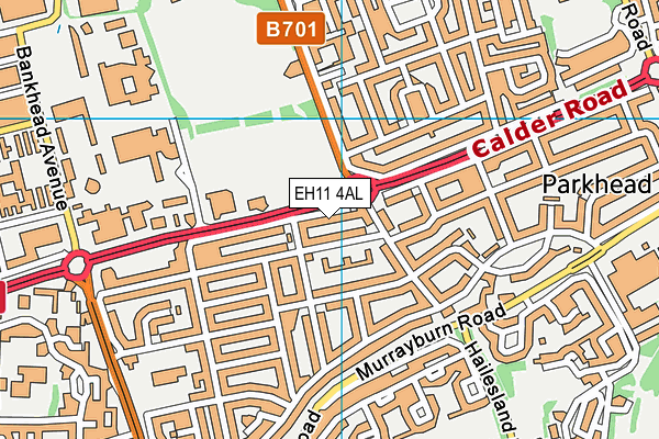 EH11 4AL map - OS VectorMap District (Ordnance Survey) EH11 4AL map - OS VectorMap District (Ordnance Survey)