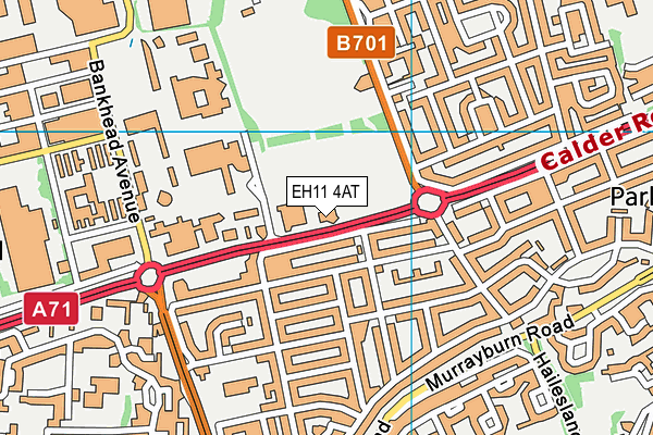 EH11 4AT map - OS VectorMap District (Ordnance Survey) EH11 4AT map - OS VectorMap District (Ordnance Survey)