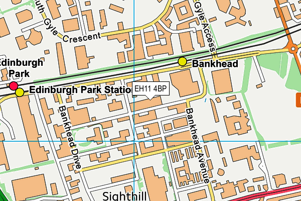 EH11 4BP map - OS VectorMap District (Ordnance Survey) EH11 4BP map - OS VectorMap District (Ordnance Survey)