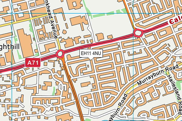 EH11 4NU map - OS VectorMap District (Ordnance Survey) EH11 4NU map - OS VectorMap District (Ordnance Survey)