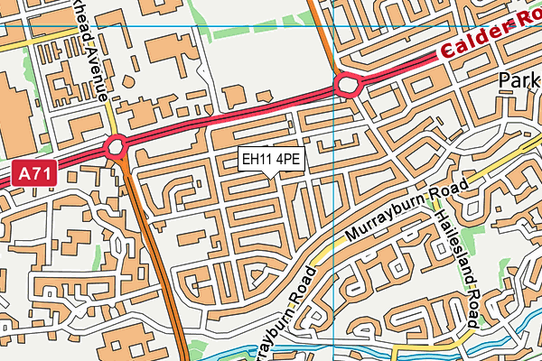 EH11 4PE map - OS VectorMap District (Ordnance Survey) EH11 4PE map - OS VectorMap District (Ordnance Survey)