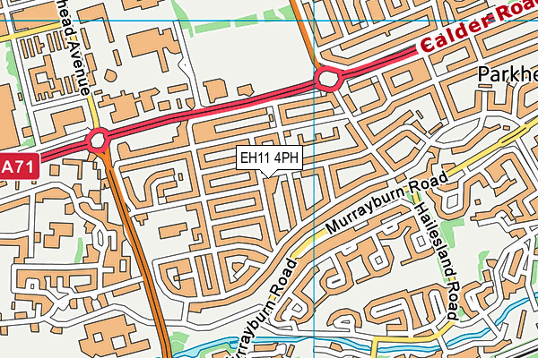 EH11 4PH map - OS VectorMap District (Ordnance Survey) EH11 4PH map - OS VectorMap District (Ordnance Survey)