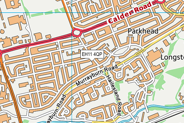EH11 4QP map - OS VectorMap District (Ordnance Survey) EH11 4QP map - OS VectorMap District (Ordnance Survey)