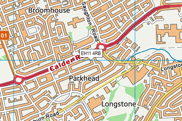 EH11 4RB map - OS VectorMap District (Ordnance Survey) EH11 4RB map - OS VectorMap District (Ordnance Survey)