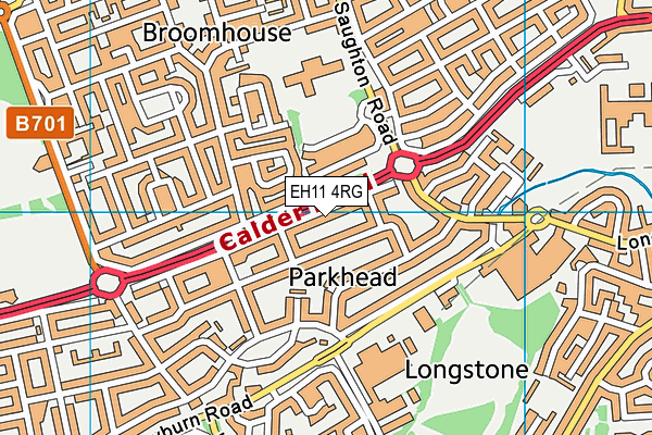 EH11 4RG map - OS VectorMap District (Ordnance Survey) EH11 4RG map - OS VectorMap District (Ordnance Survey)