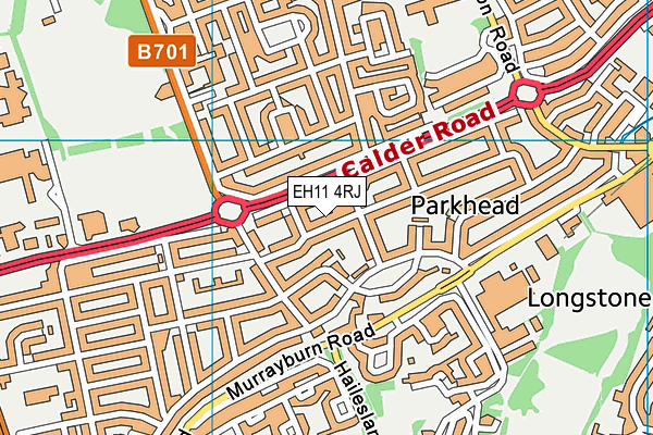 EH11 4RJ map - OS VectorMap District (Ordnance Survey) EH11 4RJ map - OS VectorMap District (Ordnance Survey)