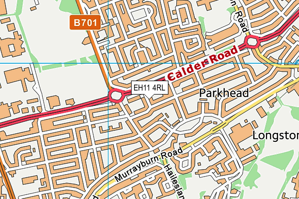 EH11 4RL map - OS VectorMap District (Ordnance Survey) EH11 4RL map - OS VectorMap District (Ordnance Survey)