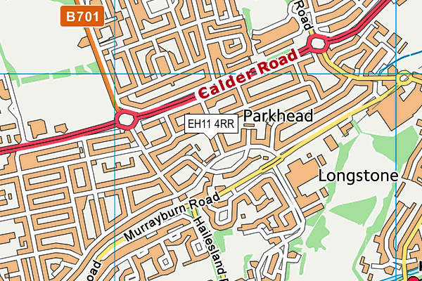 EH11 4RR map - OS VectorMap District (Ordnance Survey) EH11 4RR map - OS VectorMap District (Ordnance Survey)