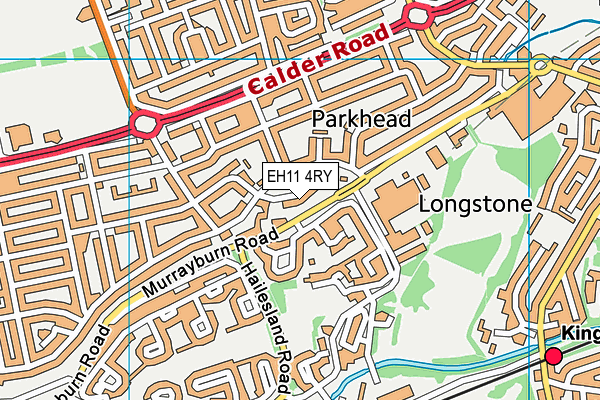 EH11 4RY map - OS VectorMap District (Ordnance Survey) EH11 4RY map - OS VectorMap District (Ordnance Survey)