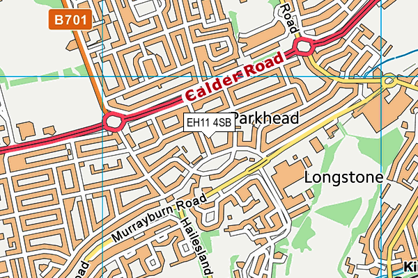 EH11 4SB map - OS VectorMap District (Ordnance Survey) EH11 4SB map - OS VectorMap District (Ordnance Survey)