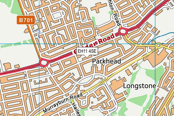 EH11 4SE map - OS VectorMap District (Ordnance Survey) EH11 4SE map - OS VectorMap District (Ordnance Survey)