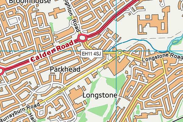EH11 4SJ map - OS VectorMap District (Ordnance Survey) EH11 4SJ map - OS VectorMap District (Ordnance Survey)