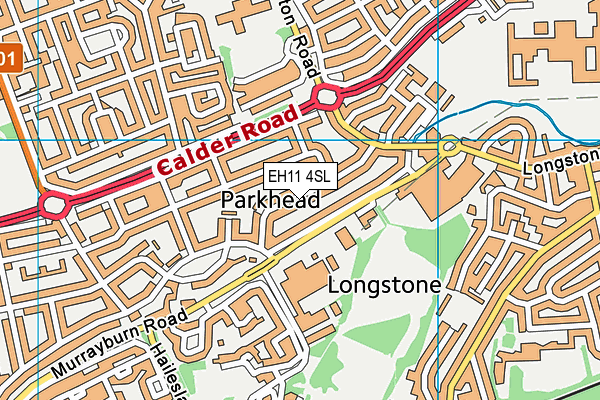 EH11 4SL map - OS VectorMap District (Ordnance Survey) EH11 4SL map - OS VectorMap District (Ordnance Survey)