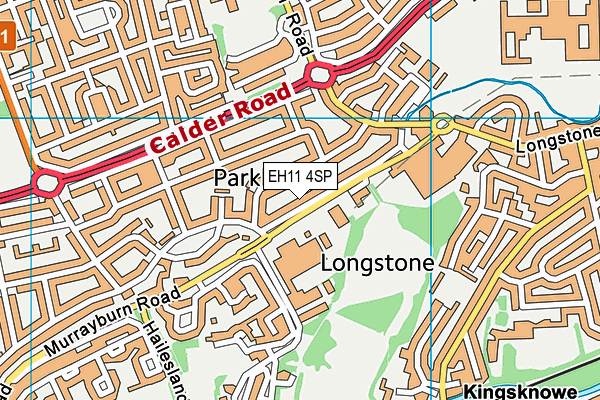 EH11 4SP map - OS VectorMap District (Ordnance Survey) EH11 4SP map - OS VectorMap District (Ordnance Survey)