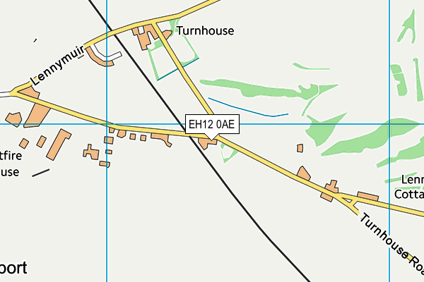EH12 0AE map - OS VectorMap District (Ordnance Survey) EH12 0AE map - OS VectorMap District (Ordnance Survey)