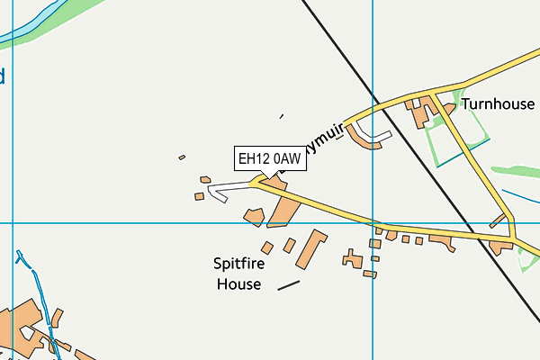 EH12 0AW map - OS VectorMap District (Ordnance Survey) EH12 0AW map - OS VectorMap District (Ordnance Survey)