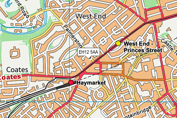 EH12 5AA map - OS VectorMap District (Ordnance Survey) EH12 5AA map - OS VectorMap District (Ordnance Survey)