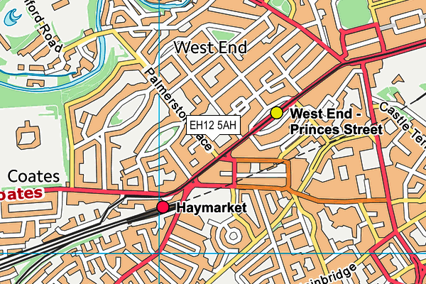 EH12 5AH map - OS VectorMap District (Ordnance Survey) EH12 5AH map - OS VectorMap District (Ordnance Survey)
