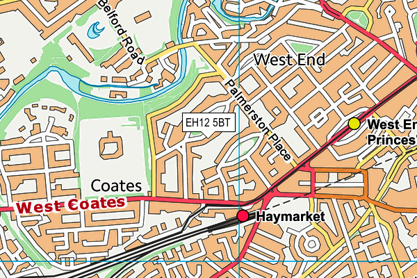 EH12 5BT map - OS VectorMap District (Ordnance Survey) EH12 5BT map - OS VectorMap District (Ordnance Survey)