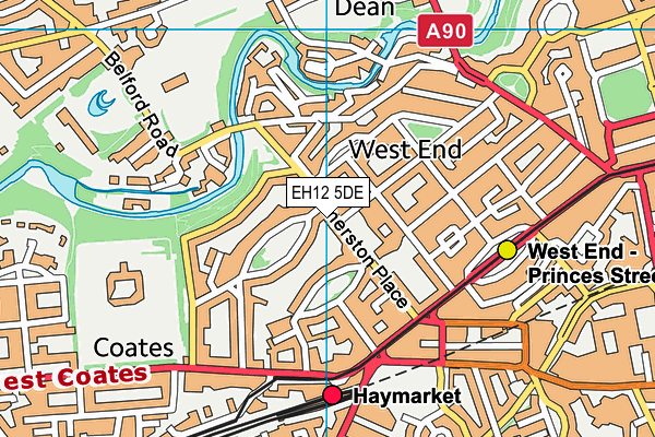 EH12 5DE map - OS VectorMap District (Ordnance Survey) EH12 5DE map - OS VectorMap District (Ordnance Survey)