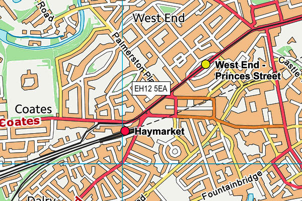 EH12 5EA map - OS VectorMap District (Ordnance Survey) EH12 5EA map - OS VectorMap District (Ordnance Survey)