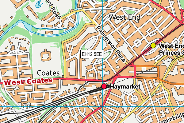 EH12 5EE map - OS VectorMap District (Ordnance Survey) EH12 5EE map - OS VectorMap District (Ordnance Survey)