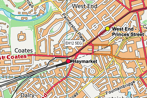 EH12 5EG map - OS VectorMap District (Ordnance Survey) EH12 5EG map - OS VectorMap District (Ordnance Survey)