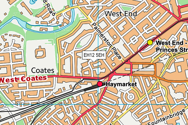 EH12 5EH map - OS VectorMap District (Ordnance Survey) EH12 5EH map - OS VectorMap District (Ordnance Survey)