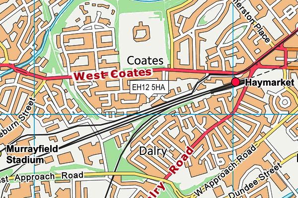EH12 5HA map - OS VectorMap District (Ordnance Survey) EH12 5HA map - OS VectorMap District (Ordnance Survey)