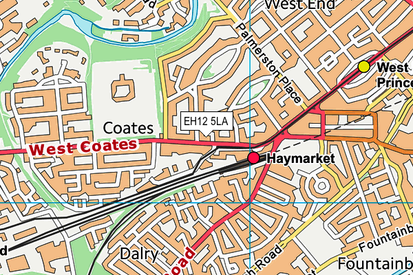 EH12 5LA map - OS VectorMap District (Ordnance Survey) EH12 5LA map - OS VectorMap District (Ordnance Survey)