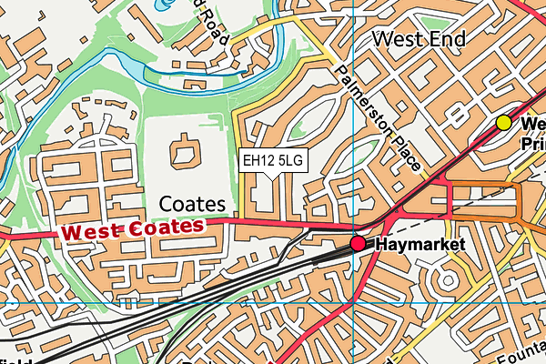 EH12 5LG map - OS VectorMap District (Ordnance Survey) EH12 5LG map - OS VectorMap District (Ordnance Survey)