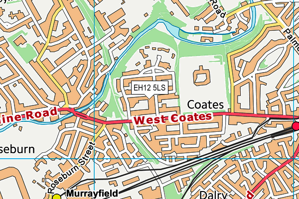 EH12 5LS map - OS VectorMap District (Ordnance Survey) EH12 5LS map - OS VectorMap District (Ordnance Survey)