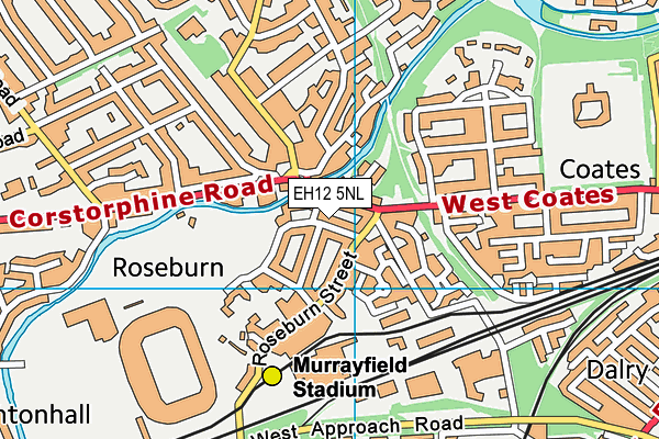 EH12 5NL map - OS VectorMap District (Ordnance Survey) EH12 5NL map - OS VectorMap District (Ordnance Survey)