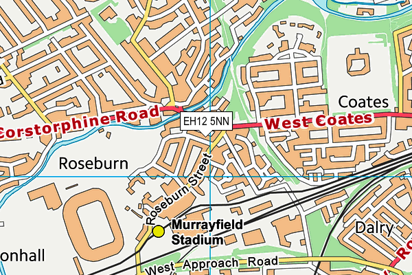 EH12 5NN map - OS VectorMap District (Ordnance Survey) EH12 5NN map - OS VectorMap District (Ordnance Survey)