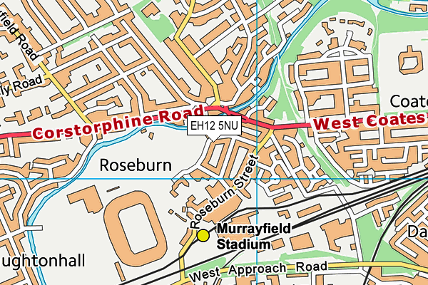 EH12 5NU map - OS VectorMap District (Ordnance Survey) EH12 5NU map - OS VectorMap District (Ordnance Survey)