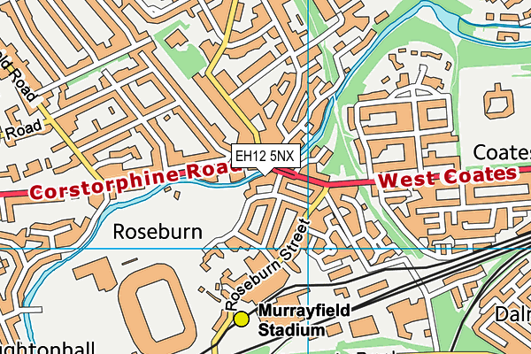 EH12 5NX map - OS VectorMap District (Ordnance Survey) EH12 5NX map - OS VectorMap District (Ordnance Survey)