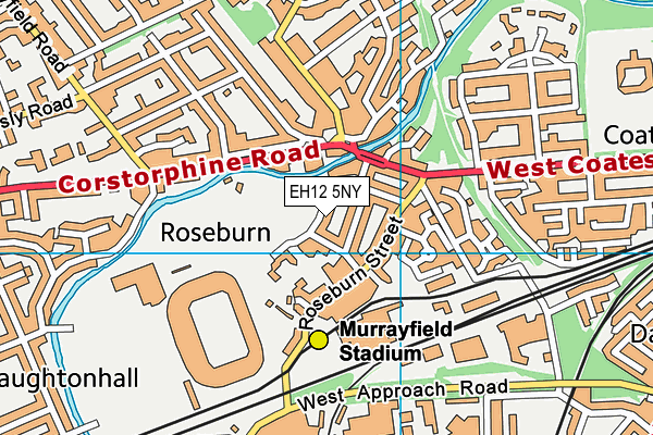 EH12 5NY map - OS VectorMap District (Ordnance Survey) EH12 5NY map - OS VectorMap District (Ordnance Survey)